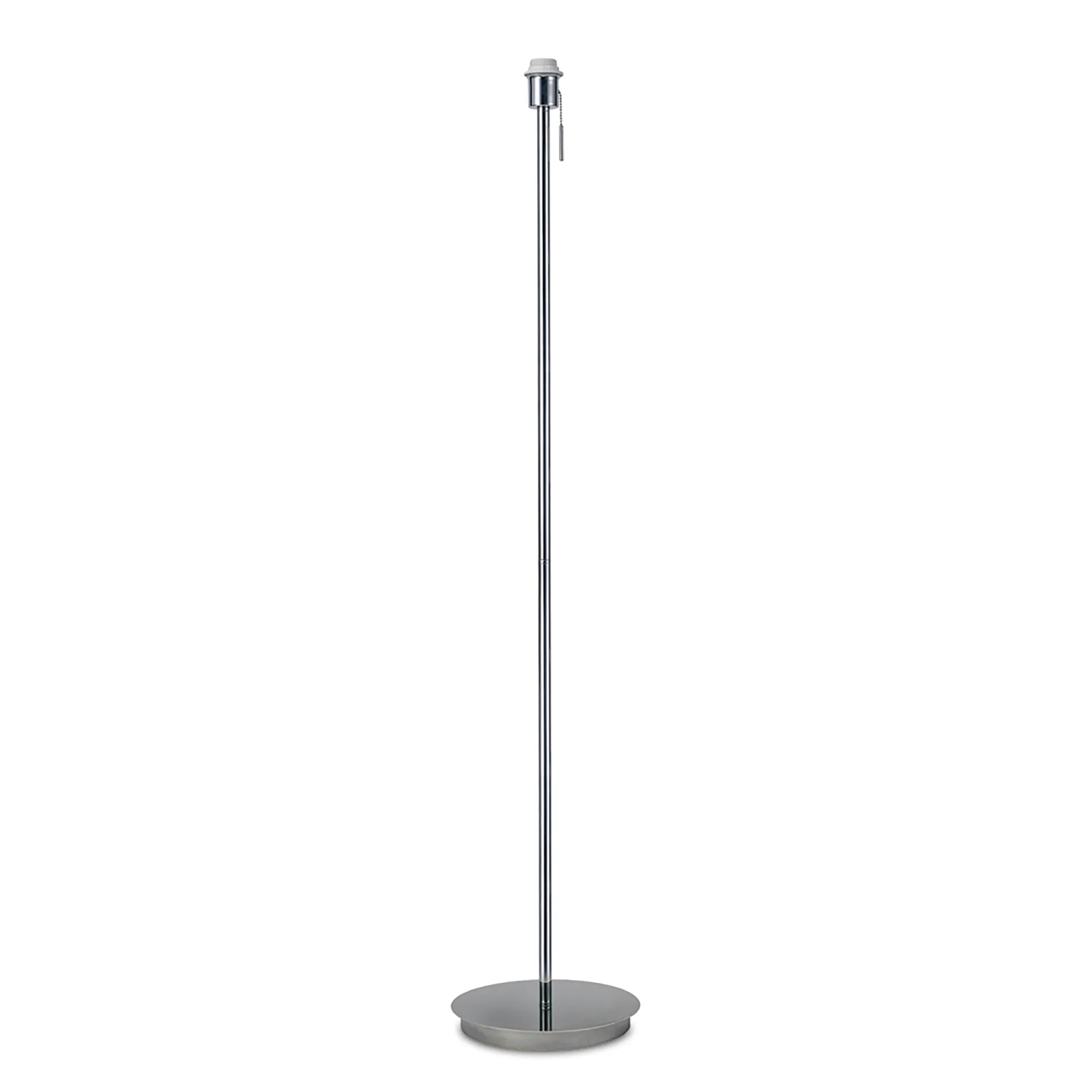 D0375  Carlton 143cm Floor Lamp 1 Light Polished Chrome